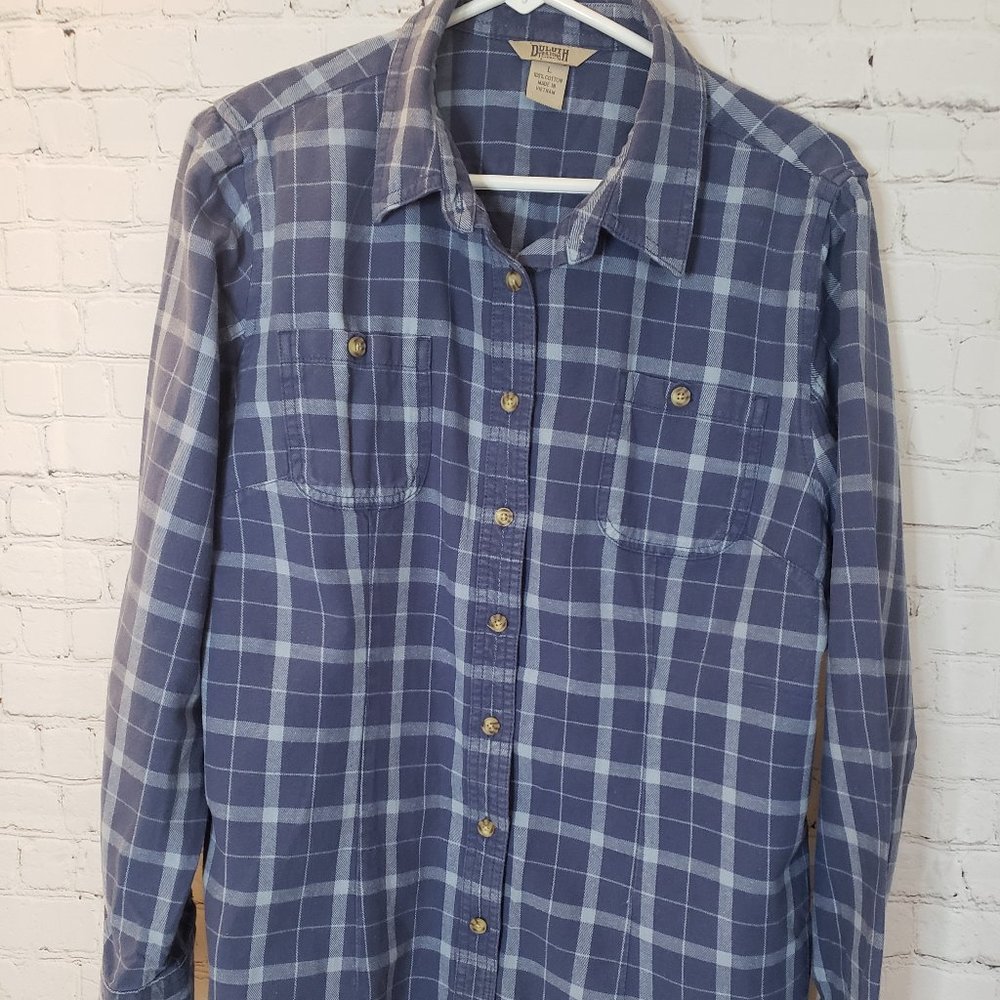 Duluth Trading Co. Shirt Flannel Womens